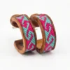16_aretes_madera_macrame_santiago_rugeles aretes madera con macrame santiago rugeles