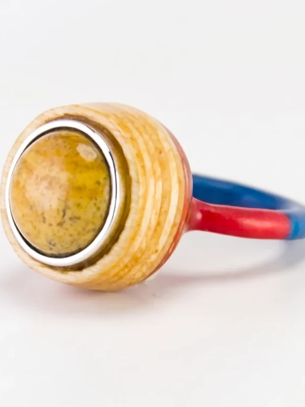 anillo semilla jaspe santiago rugeles